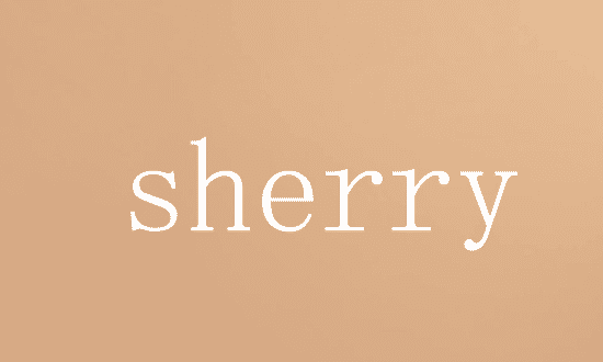 英文名叫sherry很土,sherry女名寓意图1